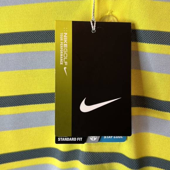 NIKE GOLF Tour Performance Dri-Fit CORAL SANDS GOLF COURSE DIEGO GARCIA B.I.O.T. - Picture 6 of 10